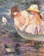 Mary Cassatt Summertime USA oil painting artist